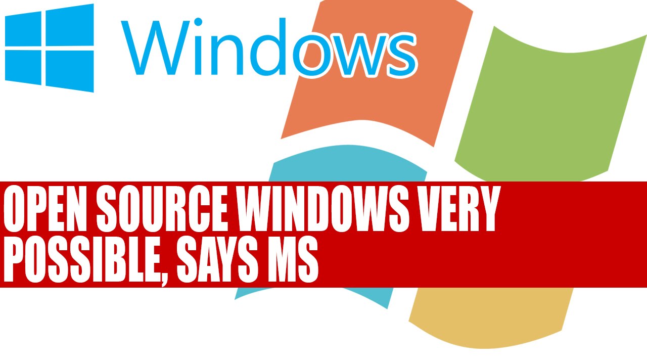 open source windows